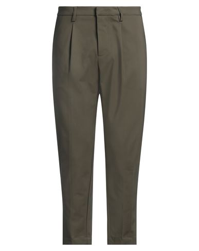 Shop Entre Amis Man Pants Military Green Size 36 Cotton, Nylon, Elastane