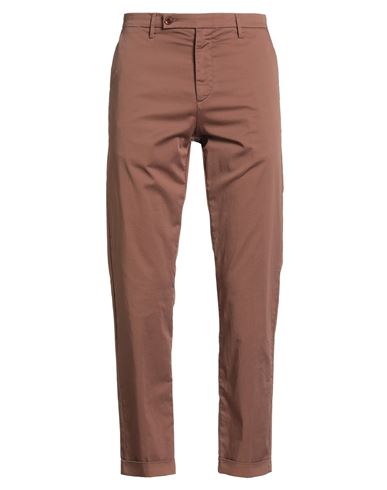 Harmont & Blaine Man Pants Brown Size 32 Cotton, Elastane In Brown