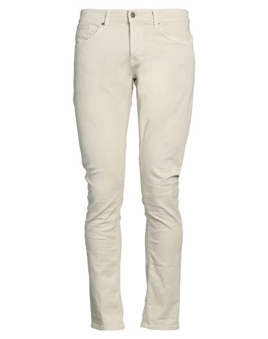 Man Pants Military green Size 40 Cotton, Tencel, Elastane