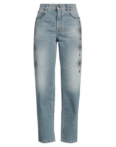 WEEKEND MAX MARA WEEKEND MAX MARA WOMAN JEANS BLUE SIZE 12 COTTON 