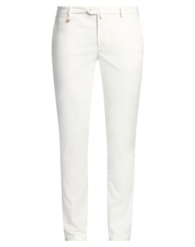 BARBATI BARBATI MAN PANTS OFF WHITE SIZE 40 COTTON, POLYAMIDE, ELASTANE 