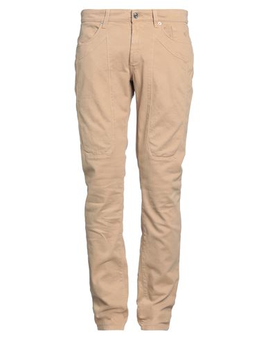 Jeckerson Man Pants Beige Size 30 Cotton, Elastane In Beige