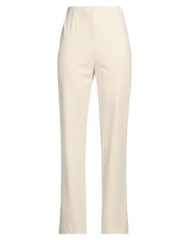 HARRIS WHARF LONDON HARRIS WHARF LONDON WOMAN PANTS IVORY SIZE 4 VISCOSE, POLYAMIDE, ELASTANE 