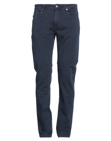 Shop Barmas Man Pants Navy Size 34 Cotton, Elastane