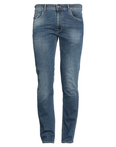Shop Barmas Man Jeans Blue Size 34 Cotton, Elastane