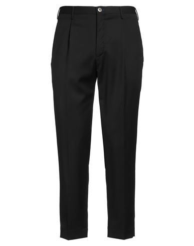 Incotex Man Pants Black Size 34 Virgin Wool In Black