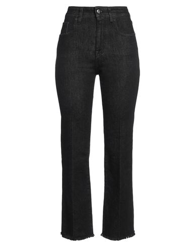 Shop Jacob Cohёn Woman Jeans Black Size 32 Cotton, Cashmere, Elastane, Polyester