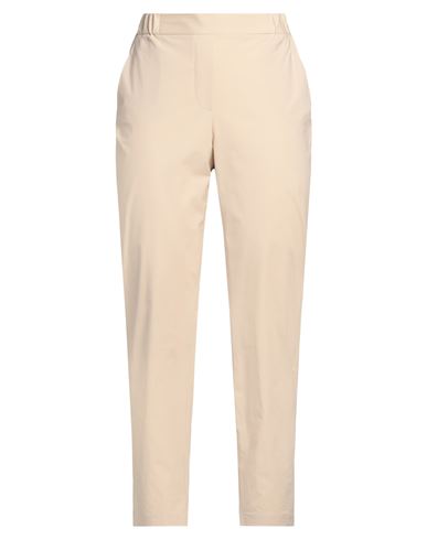 Antonelli Woman Pants Beige Size 6 Cotton, Elastane In White