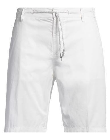 HARMONT & BLAINE HARMONT & BLAINE MAN SHORTS & BERMUDA SHORTS IVORY SIZE 32 COTTON, ELASTANE 