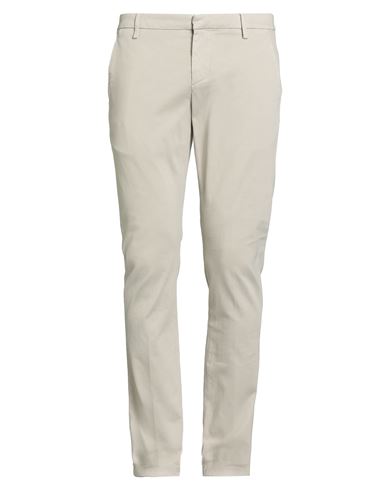 Dondup Man Pants Beige Size 34 Cotton, Polyester, Elastane In Neutral
