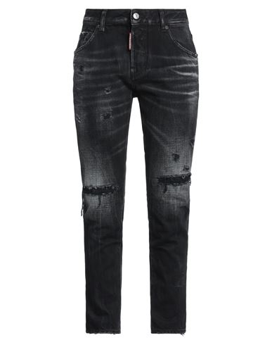 Dsquared2 Cool Girl Black Cotton Blend Jeans In Black