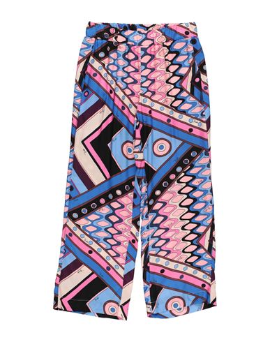 PUCCI PUCCI TODDLER GIRL PANTS AZURE SIZE 6 VISCOSE 