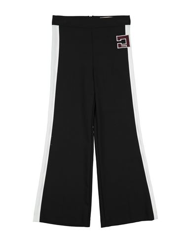 Elisabetta Franchi La Mia Bambina Toddler Girl Pants Black Size 6 Virgin Wool, Polyester, Viscose In Black