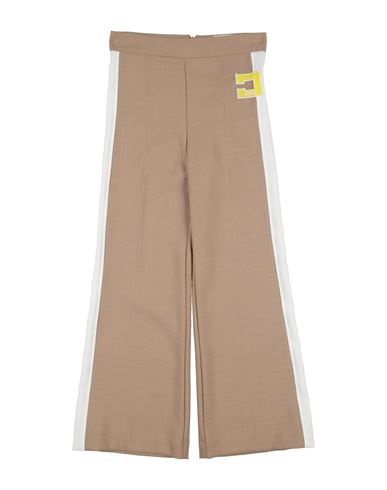 ELISABETTA FRANCHI ELISABETTA FRANCHI LA MIA BAMBINA TODDLER GIRL PANTS CAMEL SIZE 6 VIRGIN WOOL, POLYESTER, VISCOSE 