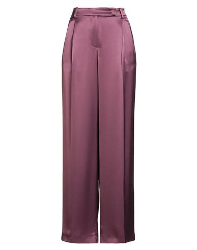 Pinko Belt-loop Casual Pants In Burgundy