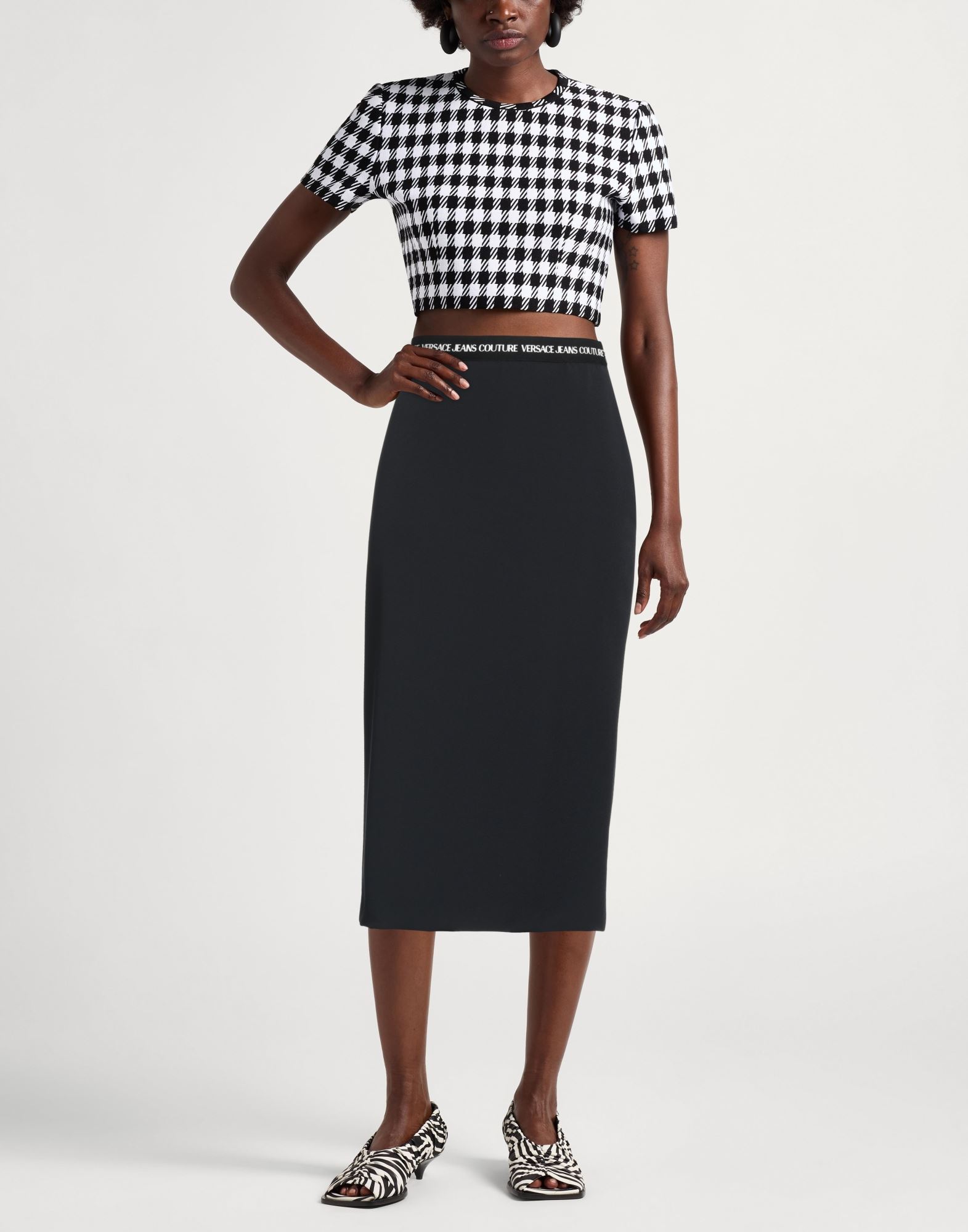  Versace Jeans Couture - Hosen & Röcke - Midi-röcke - On Yoox.com 