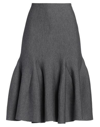 Falda midi Mujer Gris 34,38,40 Mujer