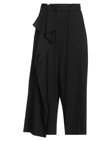 Y's Yohji Yamamoto Woman Pants Black Size 1 Cotton, Linen In Black