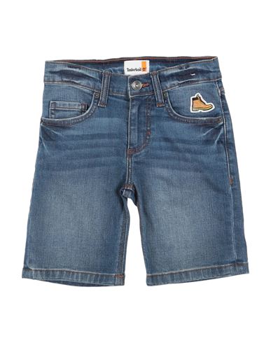 Timberland Toddler Boy Denim Shorts Blue Size 6 Cotton, Elastane, Polyester In Blue