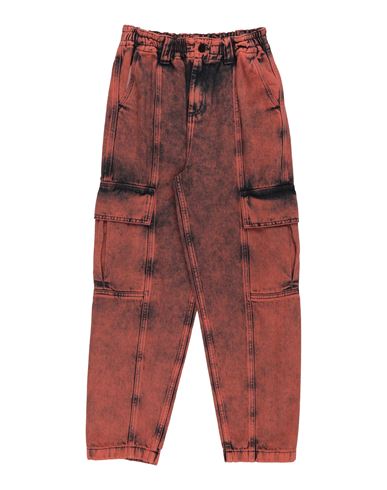 Dkny Toddler Girl Jeans Rust Size 4 Cotton In Red