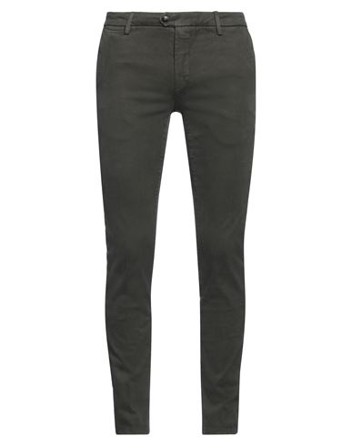 Teleria Zed Man Pants Dark Green Size 33 Cotton, Elastane