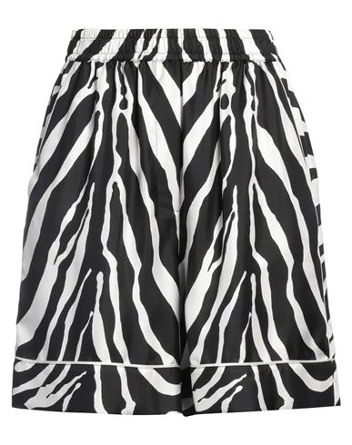 Dolce & Gabbana Woman Shorts & Bermuda Shorts Black Size 4 Silk