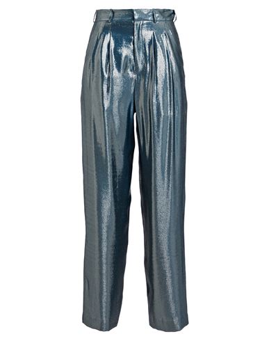 INDRESS INDRESS WOMAN PANTS DARK GREEN SIZE 4 SILK, POLYESTER 