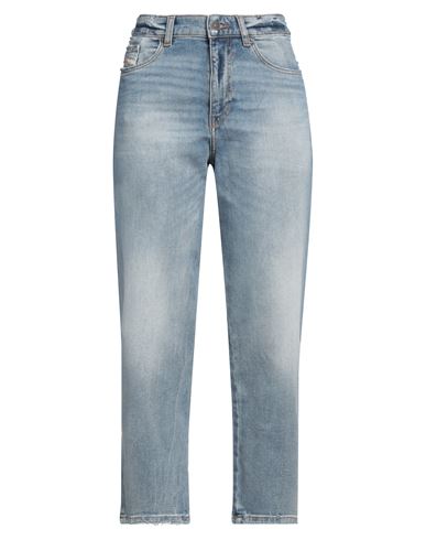 Diesel Woman Jeans Blue Size 32w-32l Cotton, Elastane
