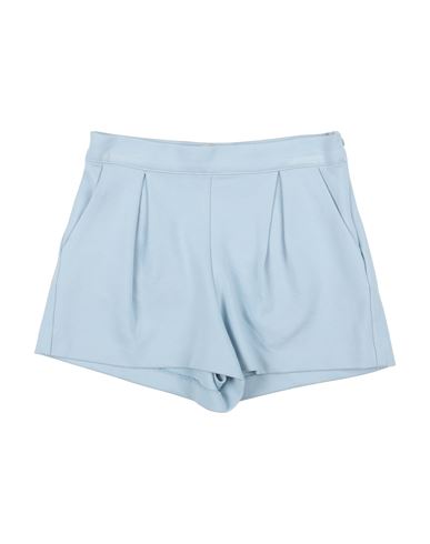 Simonetta Toddler Girl Shorts & Bermuda Shorts Sky Blue Size 3 Viscose, Polyamide, Elastane In Blue