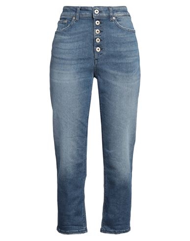 Dondup Woman Jeans Blue Size 30 Cotton, Elastane In Blue