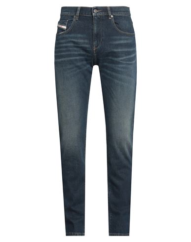 Diesel Man Jeans Blue Size 34w-32l Cotton, Elastane