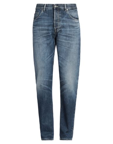 Dondup Man Jeans Blue Size 35 Cotton In Blue