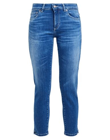 Dondup Woman Jeans Blue Size 31 Cotton, Lyocell, Elastomultiester, Elastane