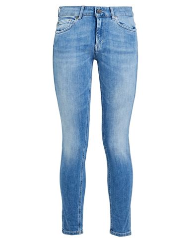 Dondup Woman Jeans Blue Size 32 Cotton, Elastomultiester, Elastane