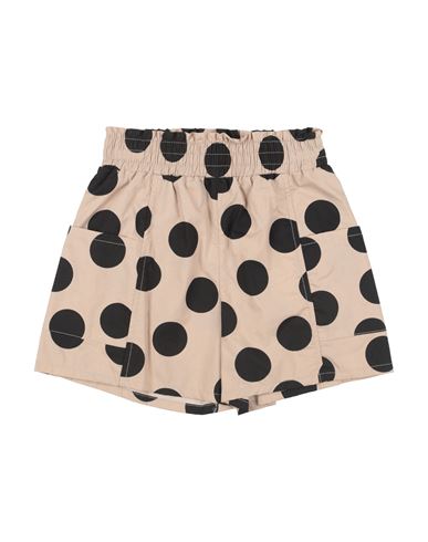Monnalisa Toddler Girl Shorts & Bermuda Shorts Beige Size 6 Cotton In Beige