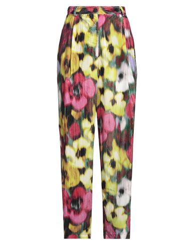 Dixie Woman Pants Green Size M Polyester In Green