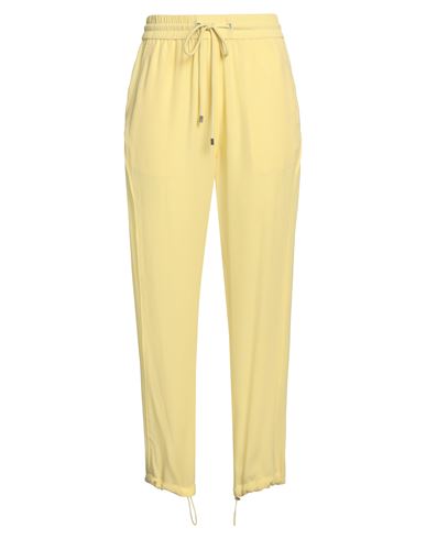 Iceberg Woman Pants Yellow Size 8 Acetate, Silk In Yellow
