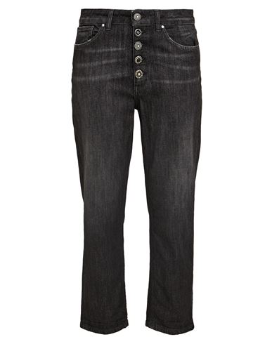 Dondup Woman Jeans Black Size 32 Cotton