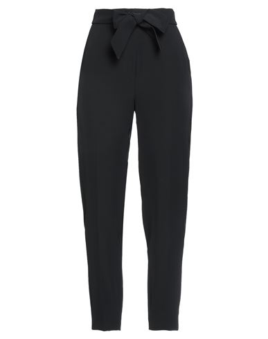 Emme By Marella Woman Pants Black Size 4 Polyester, Elastane