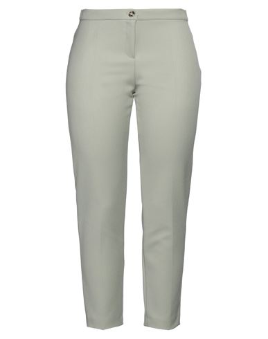 Diana Gallesi Woman Pants Sage Green Size 12 Polyester, Viscose, Elastane
