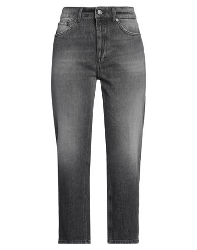 Dondup Woman Jeans Black Size 28 Cotton In Black