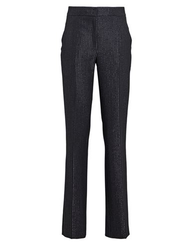 Shop Akris Woman Pants Black Size 12 Polyester, Viscose, Cotton, Elastane, Metallic Fiber