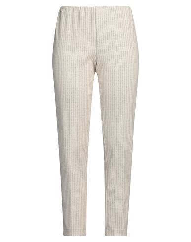 Le Tricot Perugia Woman Pants Beige Size Xxl Polyester, Viscose, Polyamide, Elastane In Beige