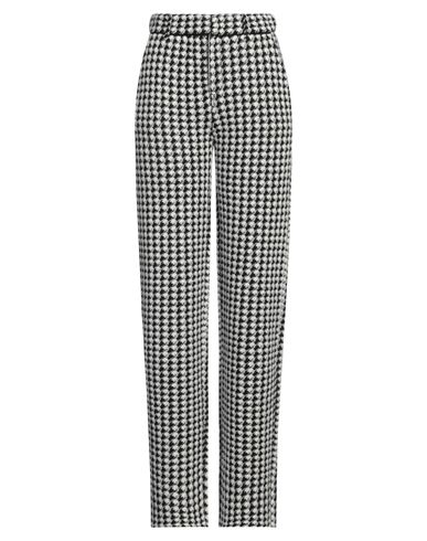 Barrie Woman Pants Black Size M Cashmere, Virgin Wool, Silk In Black