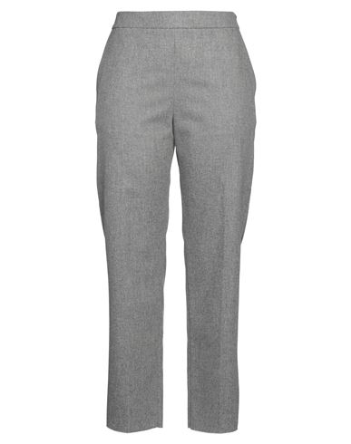 Agnona Woman Pants Grey Size 12 Wool, Cashmere