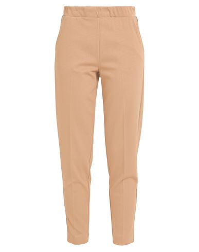 Le Tricot Perugia Woman Pants Camel Size M Viscose, Polyamide, Elastane
