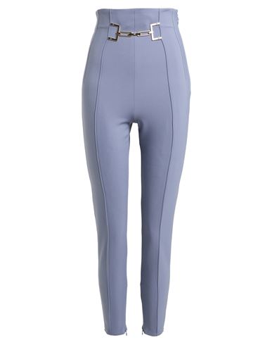 Elisabetta Franchi Woman Pants Purple Size 4 Polyester, Elastane