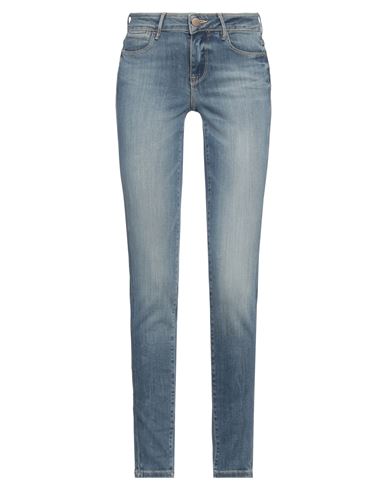 Guess Woman Jeans Blue Size 25w-30l Viscose, Cotton, Lyocell, Elastomultiester, Elastane