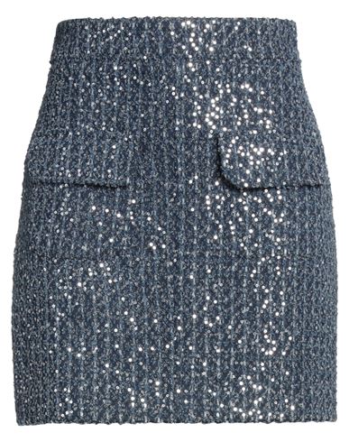 Seductive Woman Mini Skirt Navy Size 10 Polyester In Navy