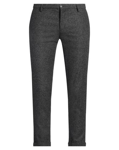 At.p.co At. P.co Man Pants Charcoal Size 32 Wool, Polyester, Cotton In Grey